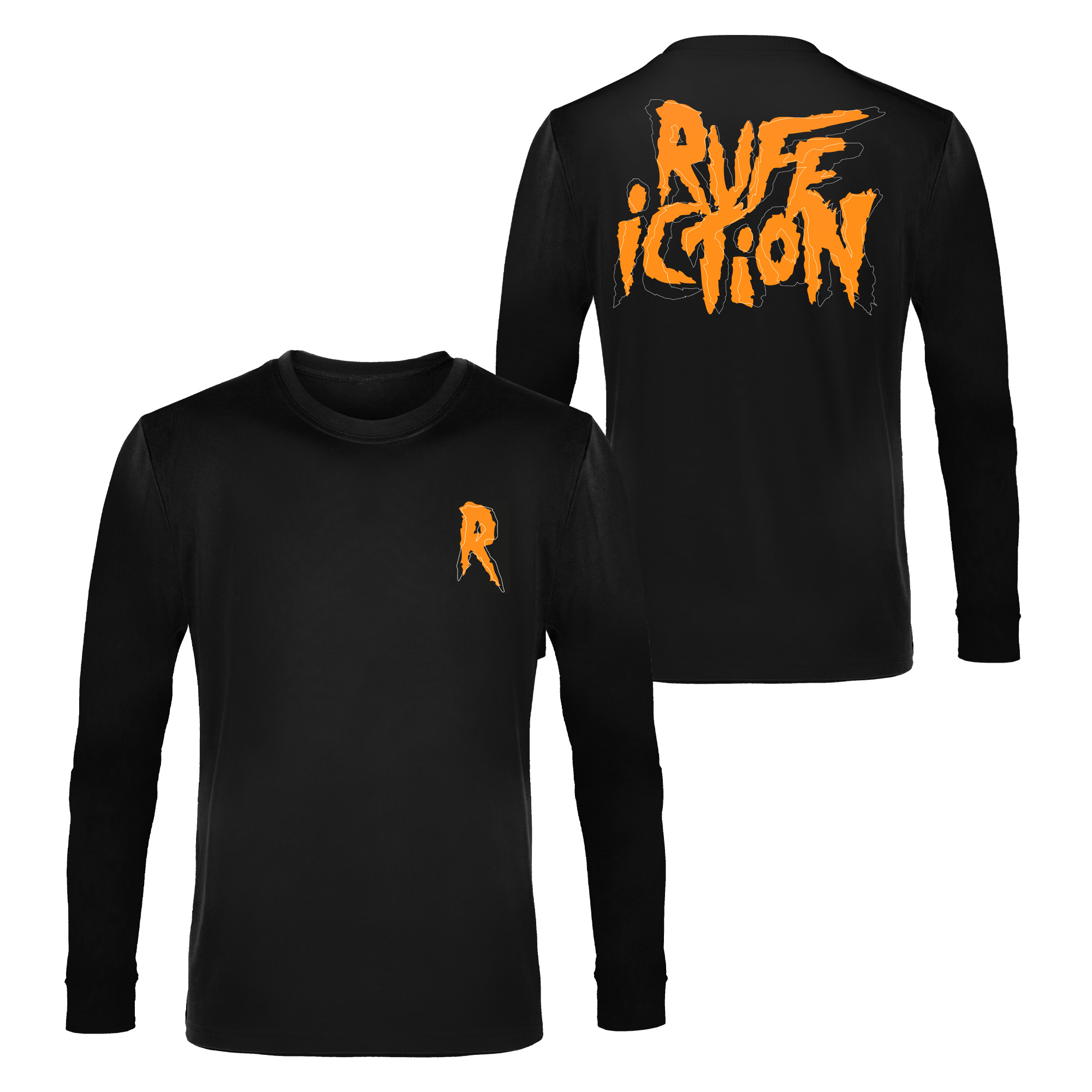 ruffiction_orange_print_longsleeve Orange Print Longsleeve