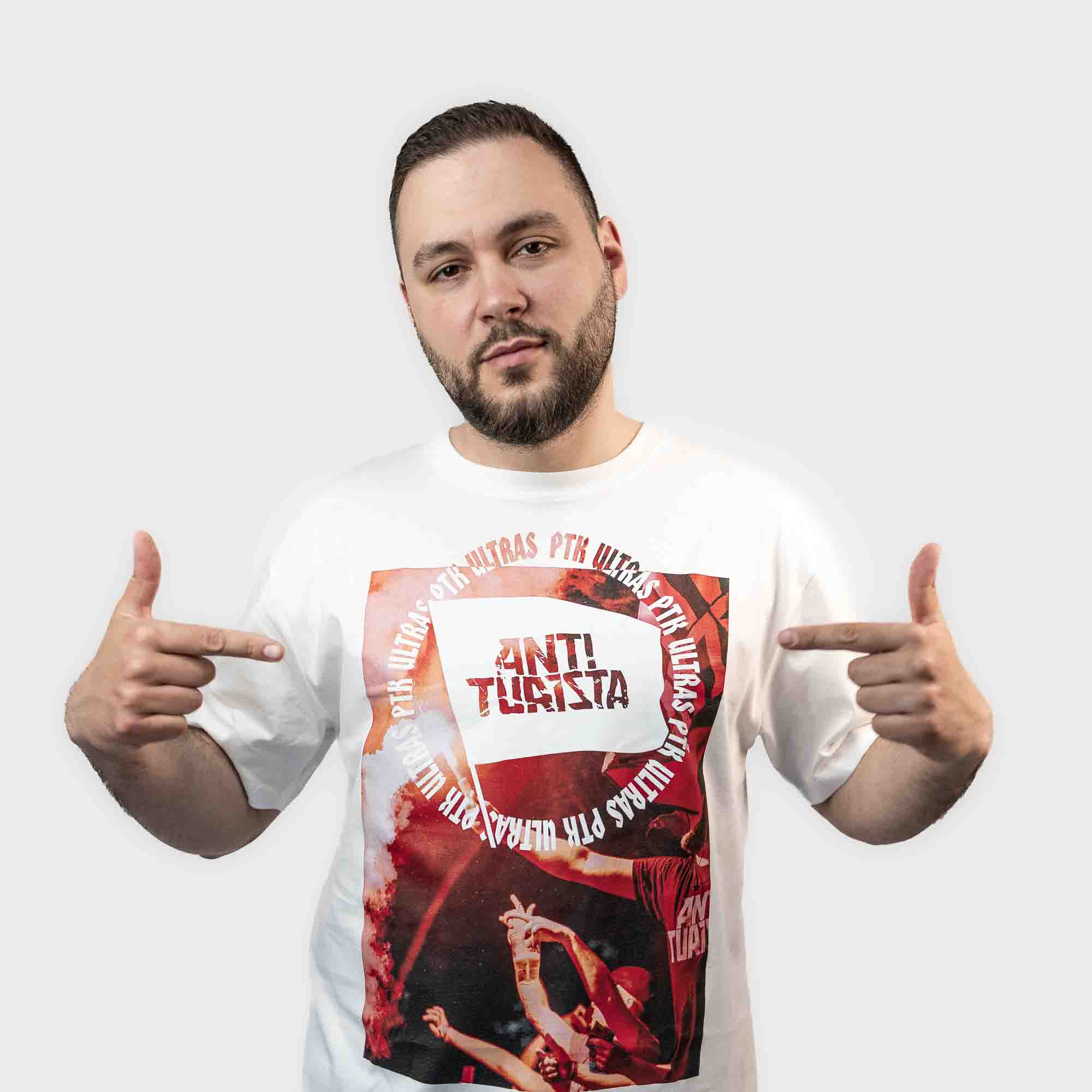 Anti Turista Ultras T-Shirt (weiss)