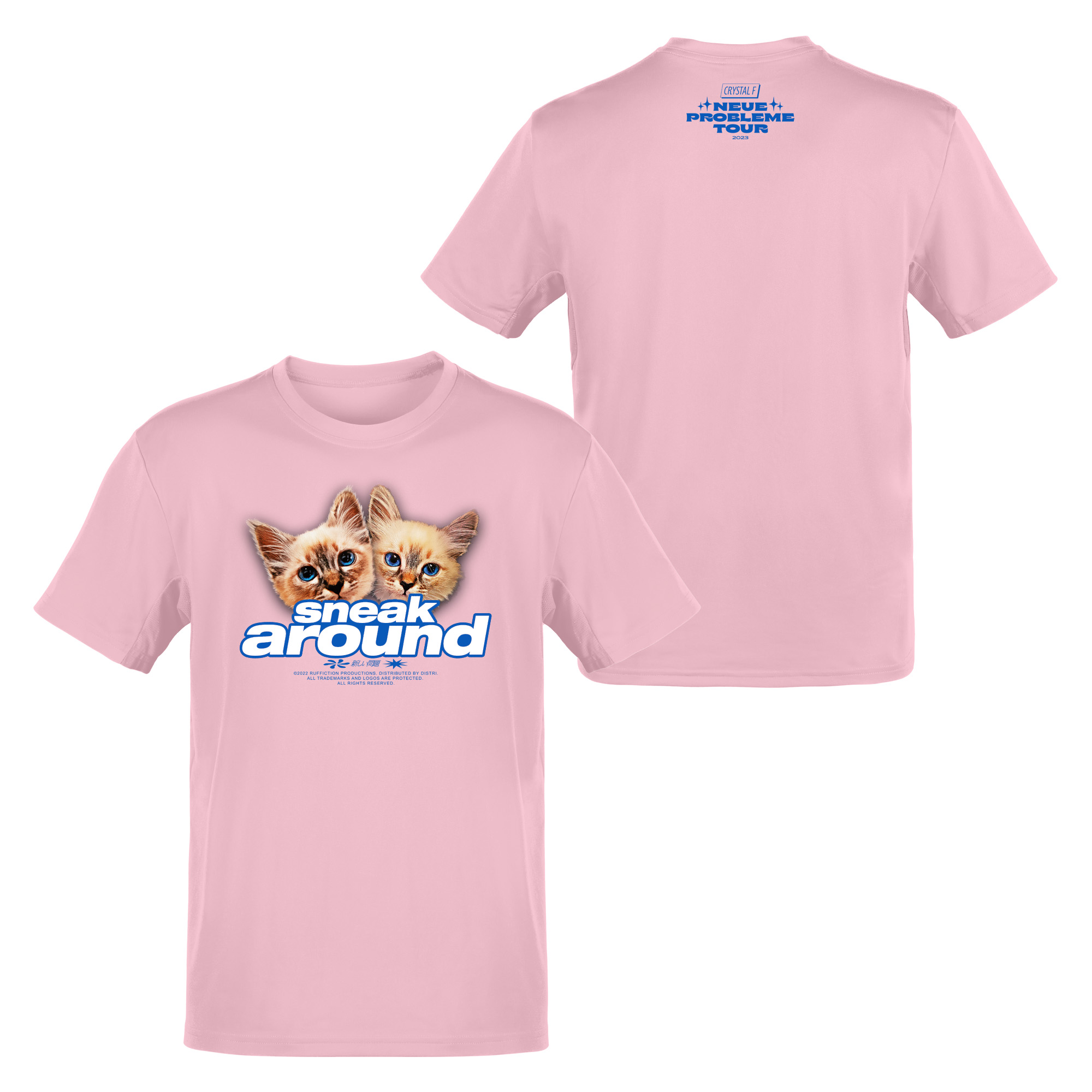 crystal_f_sneak_around_shirt Katzen T-Shirt