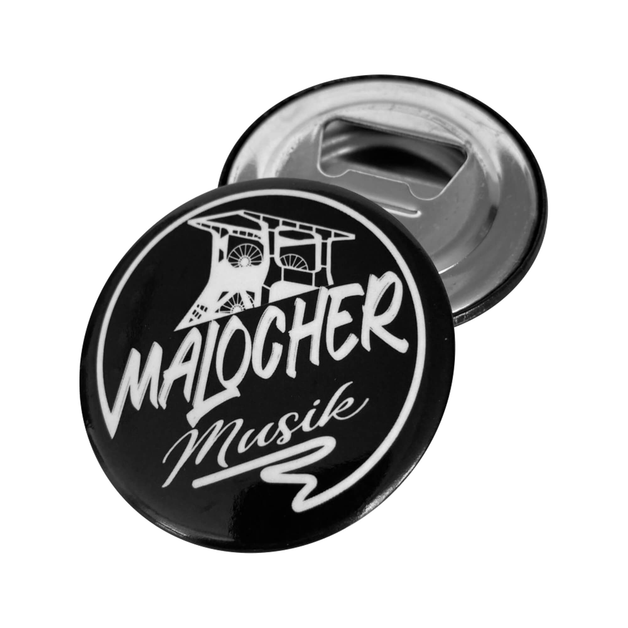 MalocherMusik Logo (Flaschenöffner mit Magnet)
