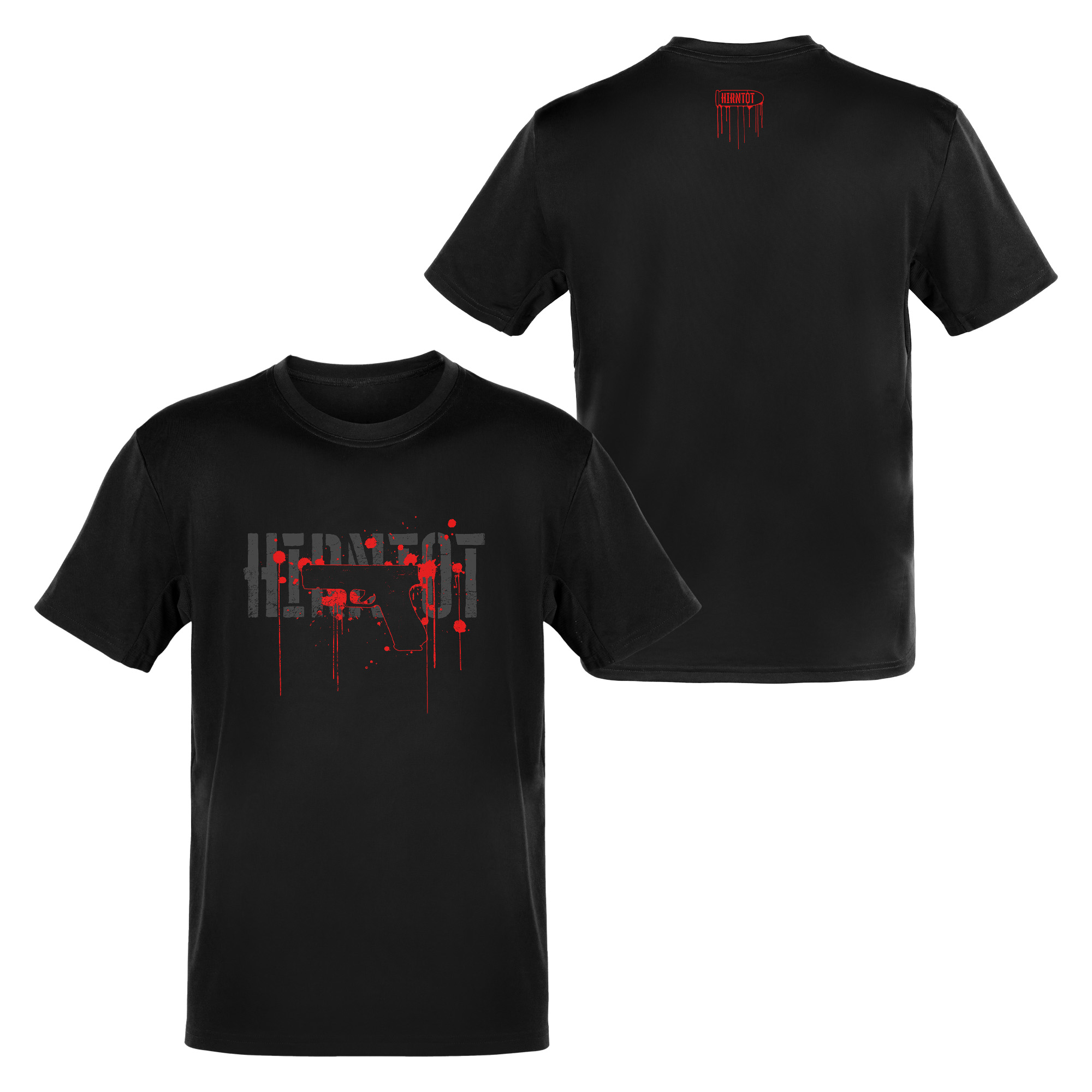 hirntot_assault_glock17_t-shirt Hirntot Assault Glock17 T-Shirt