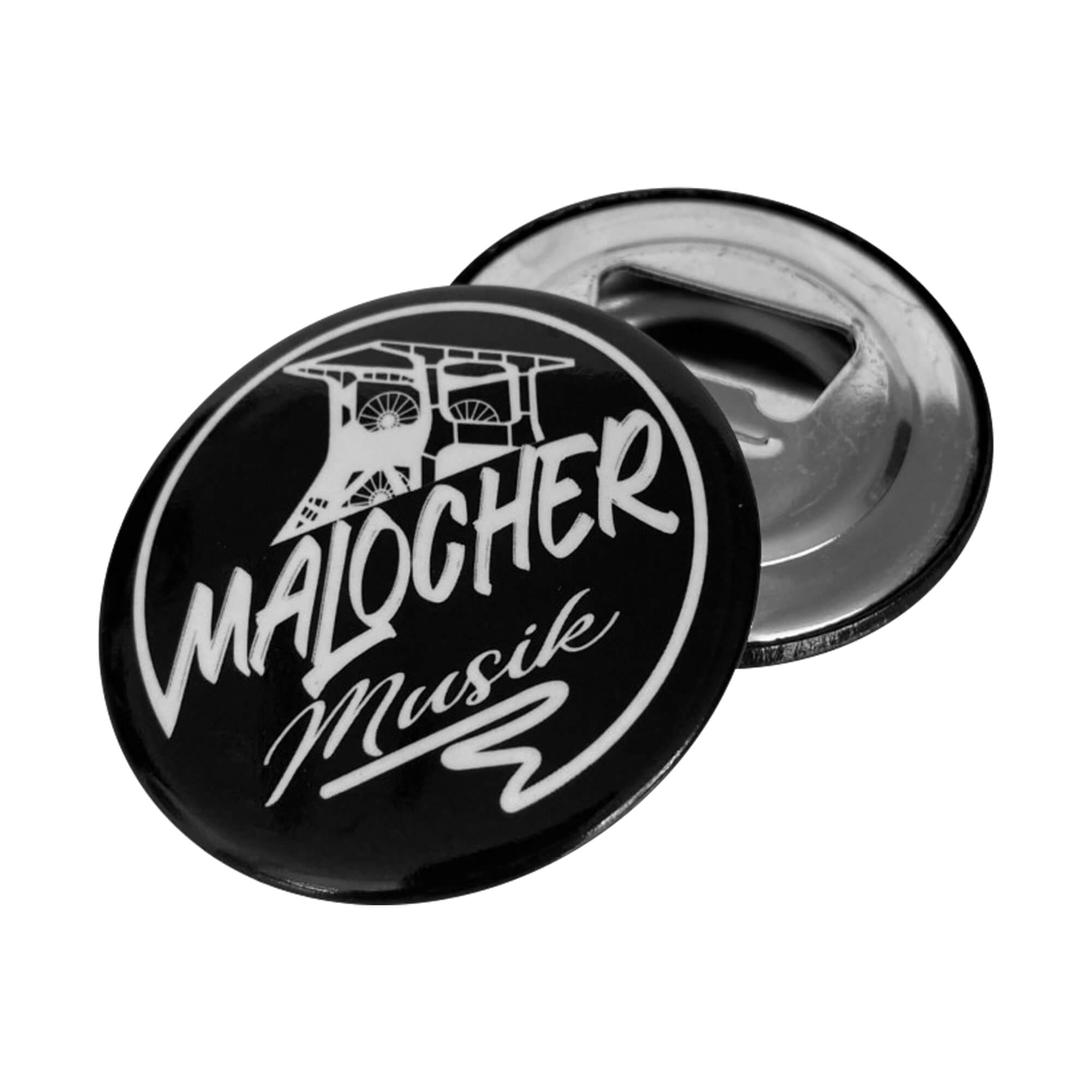 MalocherMusik Logo (Flaschenöffner mit Magnet)