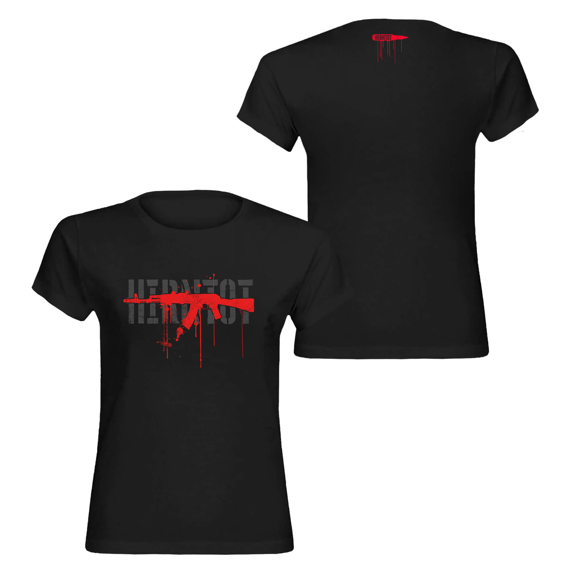 hirntot_assault_kalaschnikow_girly-shirt Hirntot Assault Kalaschnikow Girly-Shirt