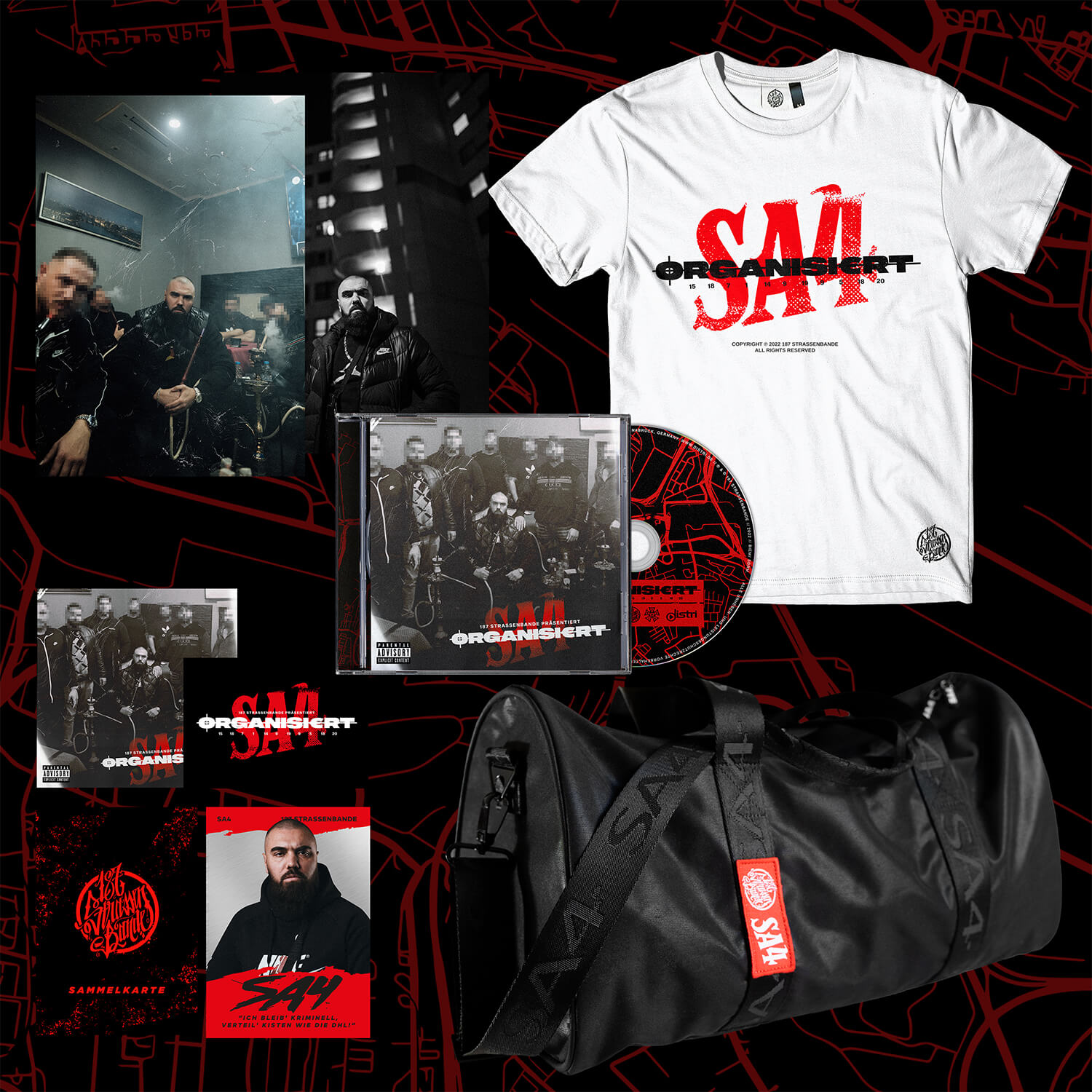 Sa4_organisiert_box-content ORGANISIERT (Ltd. Fan-Bundle)