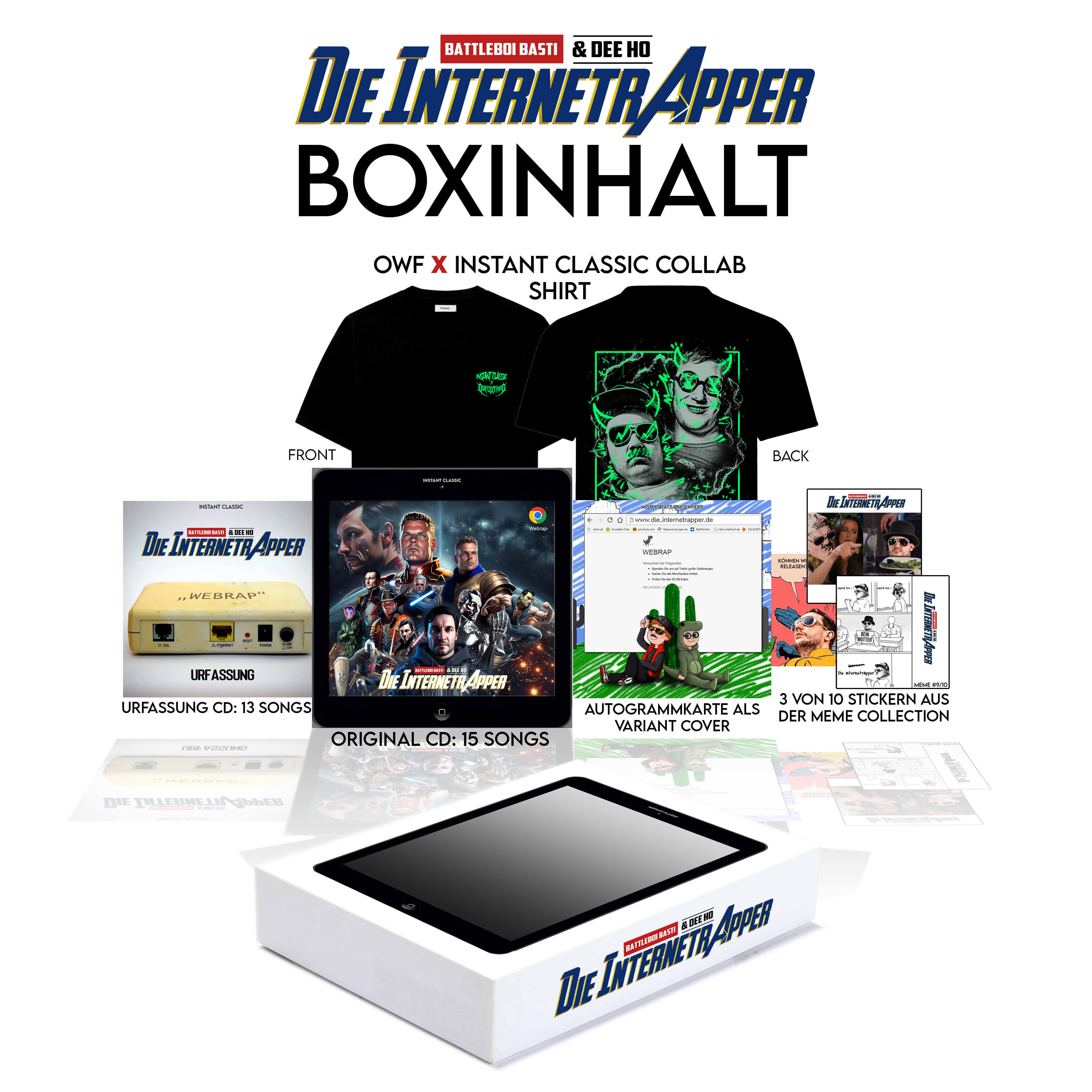 Die Internetrapper (Ltd. Boxset)