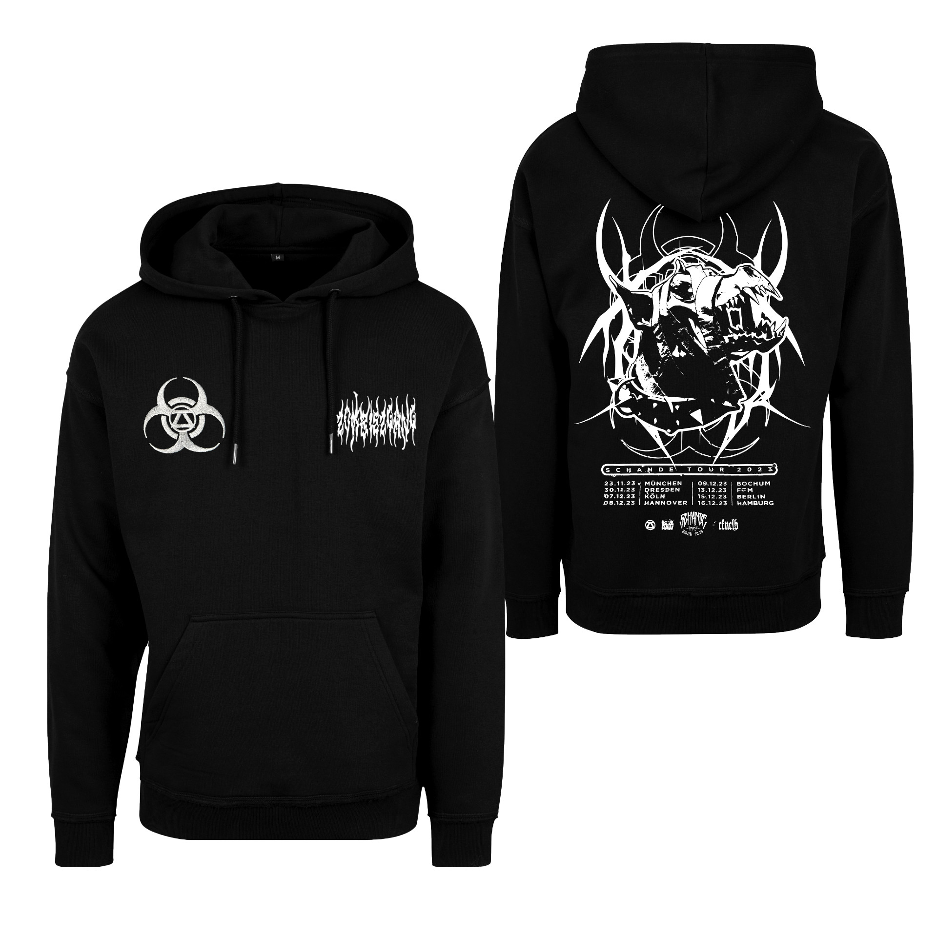 Zombiez-Schande-Tour-Hoody Zerberus Schande-Tour Hoody