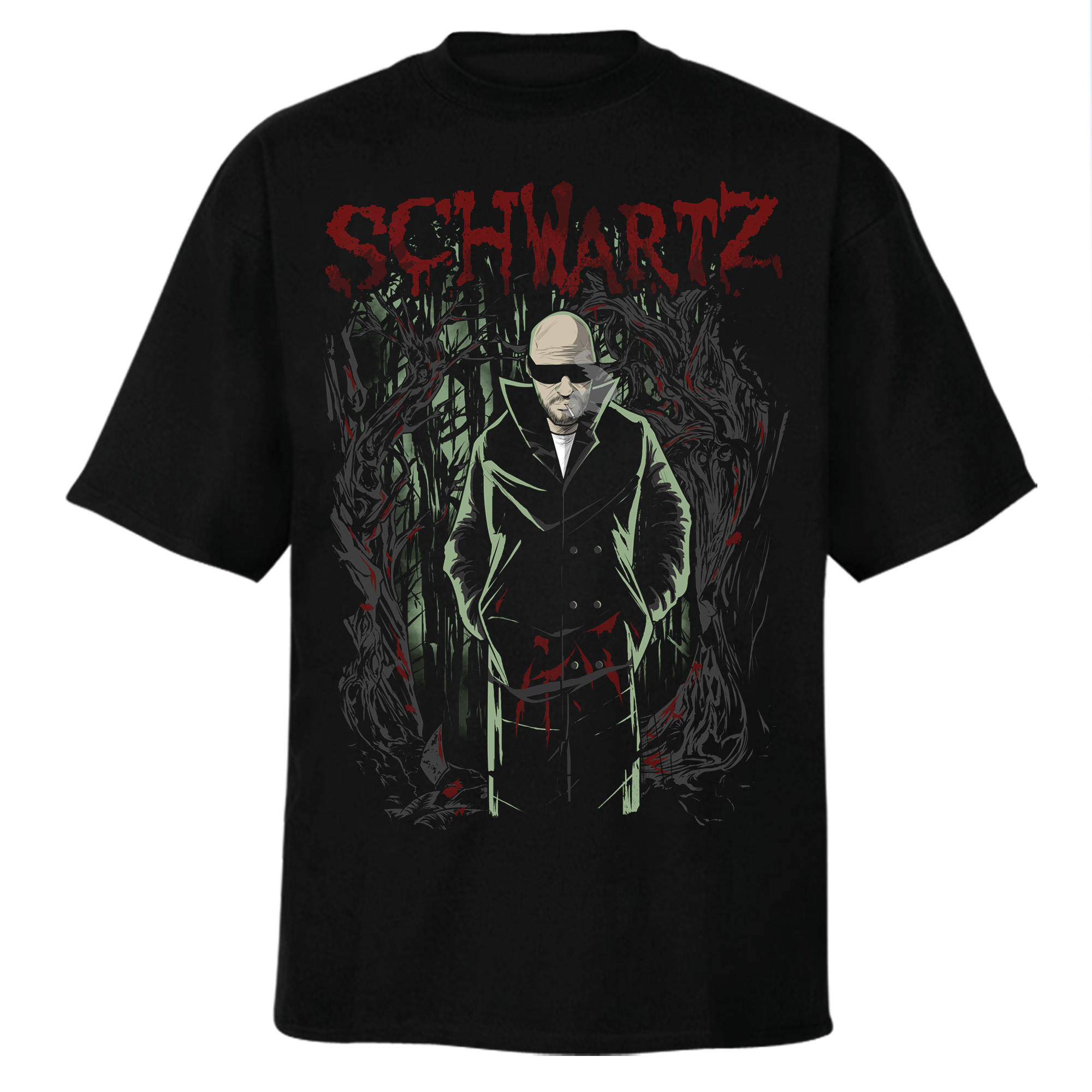 hirntot_records_schwartz_ht-original-shirt