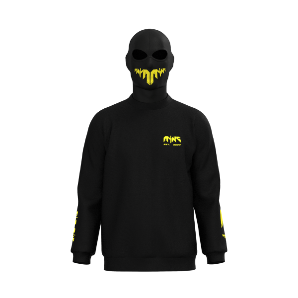 WEAPON X Sweatshirt Set (schwarz/gelb)