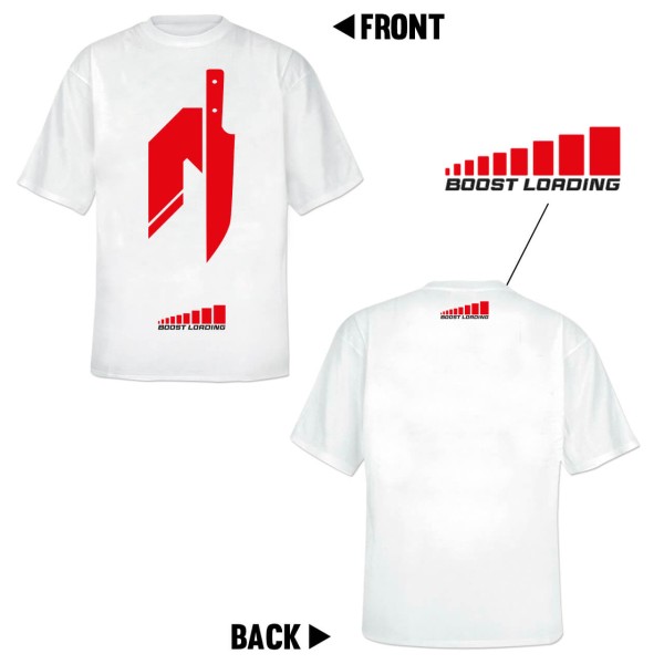 Boost Load T-Shirt (weiss/rot)